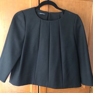 Lafayette 148 wool blouse